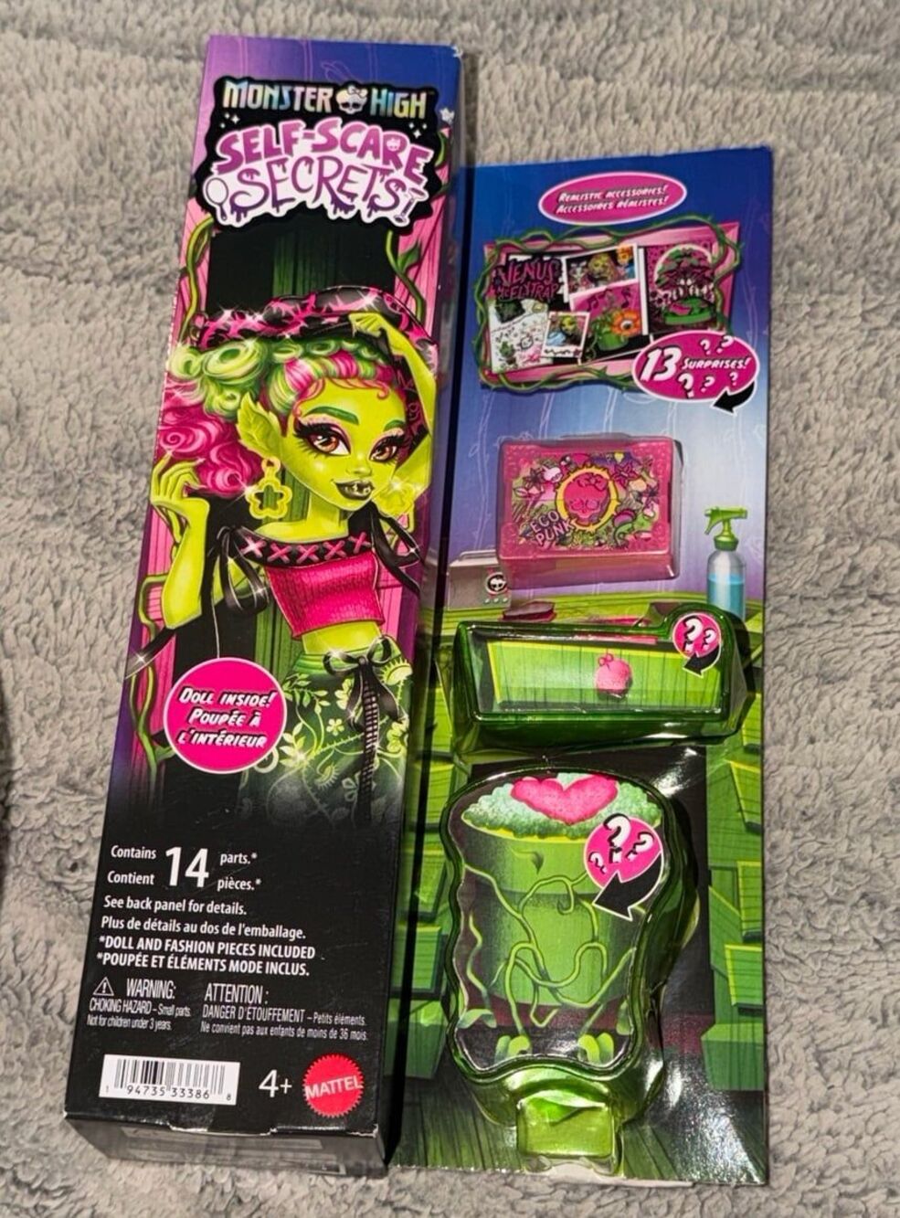 Monster High Self-Scare Secrets Venus McFlytrap